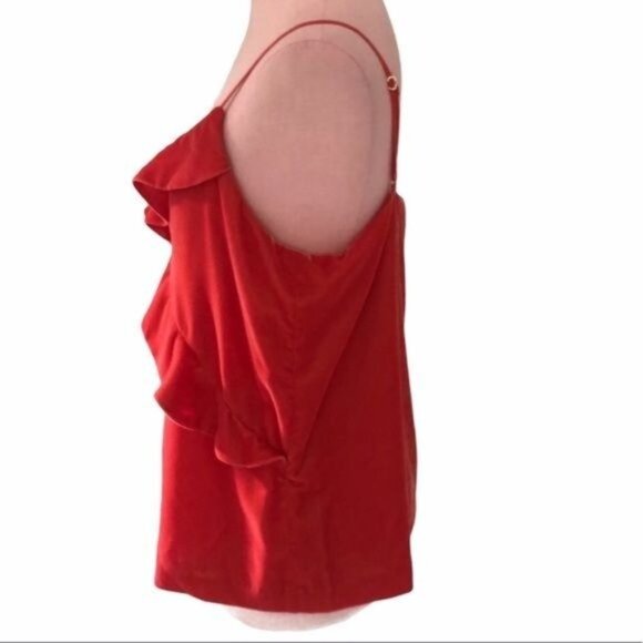 J. Crew Velvet Going Out Top in Poppy Red Size 6 NWT - Picture 3 of 6